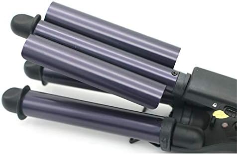 Rizador De Pelo Pro Tourmaline Ceramic 3 Barrels 3 Pipe Joint Big Hair Wave Waver Ceramic Curling Irons Hairstyle Tools HT020A EU plug