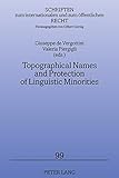 Image de Topographical Names and Protection of Linguistic Minorities (Schriften zum internationalen und zum öffentlichen Recht)