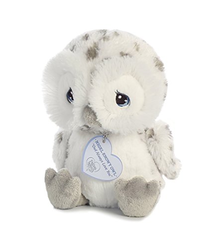 Nigel Snow Owl 8 inch - Baby Stuffed Animal by Precious Moments (15712)