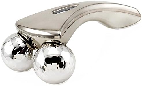 TERUTERU 3D Face Body Roller Massager Y Shape Sliver Massage Roller