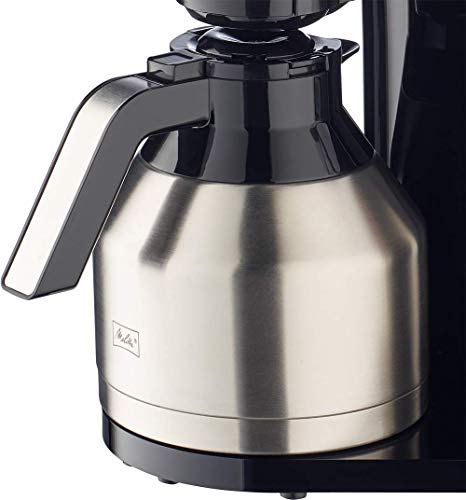 Melitta AromaElegance Therm 1012-04, Filterkaffeemaschine mit Thermkanne, Aroma Control, Schwarz Filter-Kaffeemaschine… – Bild 6