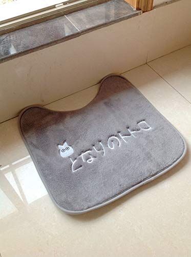 Toilet Seat Covers for Kids, Man, Women- 3 Piece/Set Super Soft Shu Velveteen Thickening Toilet Potty Sets Toilet seat Cover Totoro Cartoon Warm Close Stool Cushion Mat