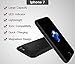 LIAM iPhone 7 Battery Case, Phone Charger Case, Extended Rechargeable Portable Power Bank, 5200mAh battery for iPhone 7 (4.7’’), Black
