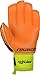Reusch Soccer Pulse S1 Finger Support Goalkeeper Glove, Size 7, Orange, Pair