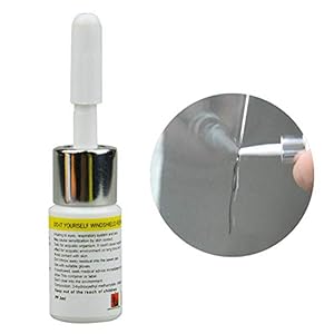 ZIXING Glasreparatievloeistof voor voorruiten, repareert barsten, bulls-eyes en sterretjes, 2 sets