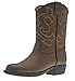 Canyon Trails Premium Kids Cowboy Boots - Comfort Fit for Toddlers, Boys and Girls - Durable & Stylish Western Wear for Young Riders (Brown)