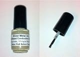 Silver Metal Ink, Conductive Water-Based Coating, 6 gram 33% Ag Brush-Cap Bottle