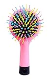 LOUISE MAELYS Detangle Hair Comb Rainbow Detangling Hair Brush for Kids and Adults