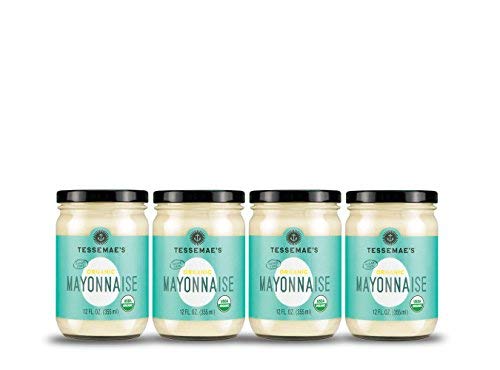 Tessemae's All Natural Condiment 4-Pack (Organic Mayonnaise)