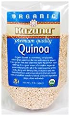 Kazana Quinoa 100% USDA Organic, premium grain - 1 lbs (453g)