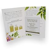 Eminence Bright Skin Masque Card Sample Set of 6 Travle Size 3 Ml Each