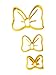 Cute Bow Cookie Cutter (1.5 Inch)