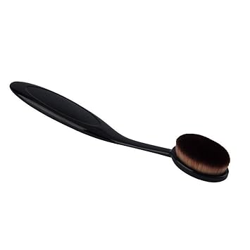 Squared Oval Foundation Brush,Oval Make Up Face Powder Blusher