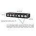 Polk Audio Signature Series S35 Center Channel Speakers for Home Theater, Surround Sound (6 Drivers) and Premium Music | Powerport Technology | Detachable Magnetic Grille, Blackthumb 2