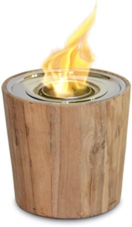 Anywhere Fireplace Indoor/Outdoor Fireplace - Sag Harbor Teak Fire Bowl