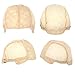 TANYAWIGS Small Beige Superfine Wig Cap for Making Wigs With Adjustable Strap And Spare Combs Easy DIY Swiss Lace Perfect Fit(Beige 21.5 Small)