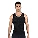 HOTER Mens Slimming Body Shaper Vest/T-Shirt With Zipper