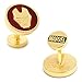 CUFFLINKS INC Iron Man Cufflinks (Red)