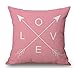 QINU KEONU Happy Winter Merry Christmas Cross Christ Jesus Lumbar Cotton Linen Throw Pillow Case Cushion Cover Home Sofa Decorative 12 X 20 Inch (6)