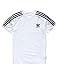 adidas Originals Big Boy's Originals California Tee Shirt, white/black, L