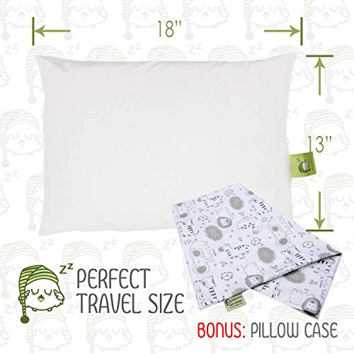 2 Toddler+Pillow+Pillowcase+Sleeping+Hypoallergenic