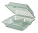 G.E.T. EC-09-1-JA-EC 3-Compartment Take-Out Food Container, 9