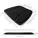SmartDirect Coccyx Care Memory Foam Seat Cushion for Car Office Home Use (Black)