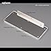 Doxwater F3003 Multi-Functional Bathroom Shelves,White ABS Stainless Steel,Kitchen Shelf,White Shelf