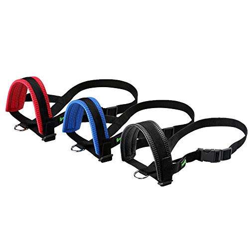 Nylon Dog Muzzle for Small,Medium,Large Dogs Prevent from Biting,Barking and Chewing,Adjustable Loop - Image 3