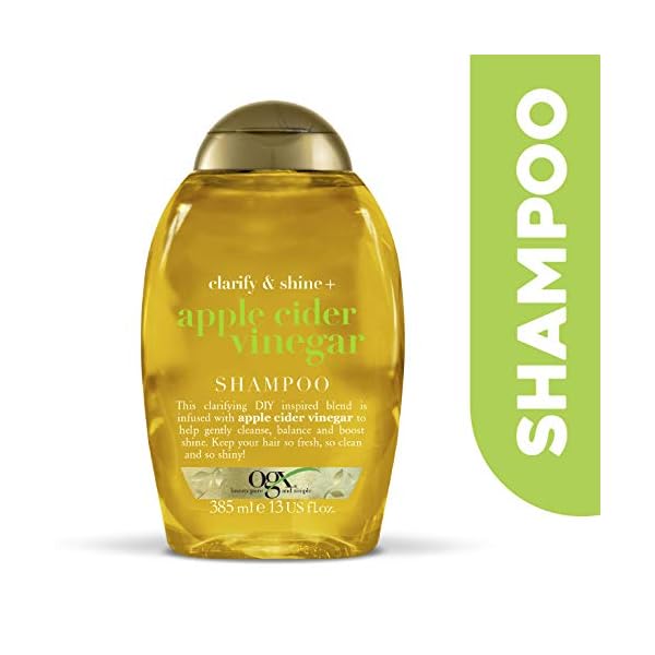 OGX-Apple-Cider-Vinegar-Clarifying-Shampoo-for-Oily-and-Greasy-Hair-385-ml OGX Apple Cider Vinegar Clarifying Shampoo for Oily and Greasy Hair, 385 ml