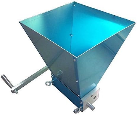 Stainless 2-roller Homebrew Barley Grinder Crusher Malt Grain Mill by Barley Mill