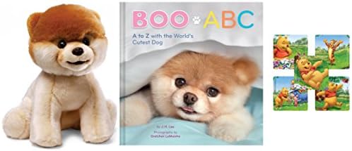 Itty Bitty Boo Plush - Boo ABC Book - Gift for Toddler Child - Bundle
