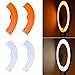 Neewer Orange and White Color Filter Set for Neewer 14 inches/36 Centimeters 50W(400W Equivalent) 5500K Ring Light and 36W LED SMD 5500K Dimmable Ring Light