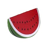 Xinzistar Kawaii Jumbo Slow Rising Squishies Cream Scented Squeeze Kid Toy Phone Charm Gift for Stress Relief (Watermelon)