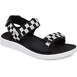 van checkered sandals
