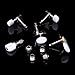 VStoy 5pcs/Set Banjo Machine Head Tuning Tuner Peg/Key with 4 Bushings