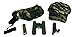 Kid Camo Hat and Survival Gear Kit for Boys: Army Compact Camouflage Binoculars, Cap, Bag, Compass Whistle 7 in 1 & Military Mini Flashlight