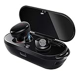 True Wireless Earbuds, XG-WIN Deep Bass Wireless Earphones Mini Earbuds In-Ear 4.1 IPX5 Sweatproof Touch Control Headphones For Sport Running Gym Samsung iPhone Android
