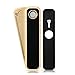 Power of Blaze Premium Cough Less Tobacco Pipe, Magnetic Slider, Pipe Screen, Carrying Box Complete Kit (Golden)