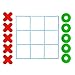 RAINBOW TOYFROG Jumbo Tic Tac Toe Set, Large Indoor/Outdoor Games, Backyard Fun for Kids & Adults, Party Play with Carry Bag
