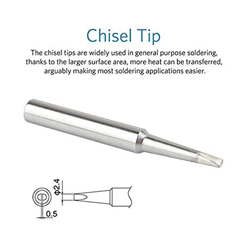 GeToo ST Series Soldering Tip for Weller WLC100, WP25, WP30, SP40L