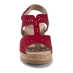 Earth Shoes Buran Rosa Women's Bright Red 6.5 Medium