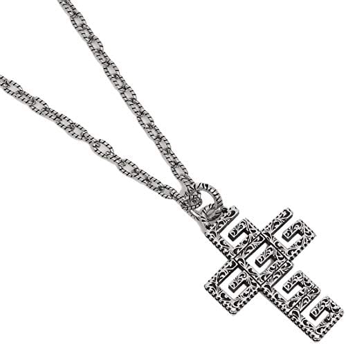 [グッチ]ネックレス アクセサリー メンズ レディース GUCCI 552395 J8400 811 シルバー [並行輸入品]