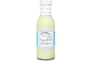 BRASWELL'S Braswell’s Tangy Lemon Caper Sauce – Small-Batch, Renowned Specialty, Made in USA, Since 1946 (12oz)