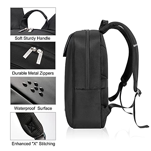 Voova Travel Laptop Backpack for Men Women, Slim Lightweight Backpack School Bookbag with Laptop