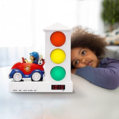 IT'S ABOUT TIME... Stoplight Sleep Enhancing Alarm Clock for Kids (Boy