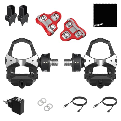 Favero Assioma Duo, Dual-Sensing Side Pedal Based Cycling Power Meter, Bluetooth & ANT+ Connectivity for Bike Computers, Cycling GPS Units, & Smartphones