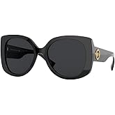 Versace VE4387 Rectangular Sunglasses for Women +BUNDLE with ACCESSORY EYEWEAR KIT