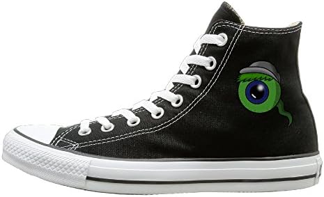 Laotan Men &amp; Women Jacksepticeye Game High Top Sneakers Canvas Shoes Fashion Sneakers Shoes Casual Style 44 Black