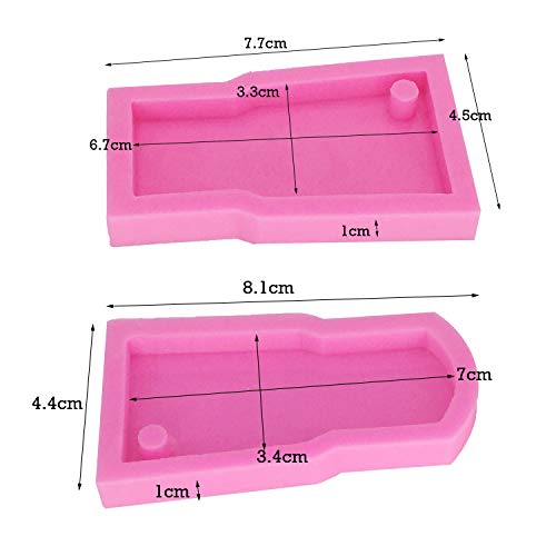 image for HiParty Set of 2 Tumbler Silicone Mold, Perfect Partner To Cup Turner 